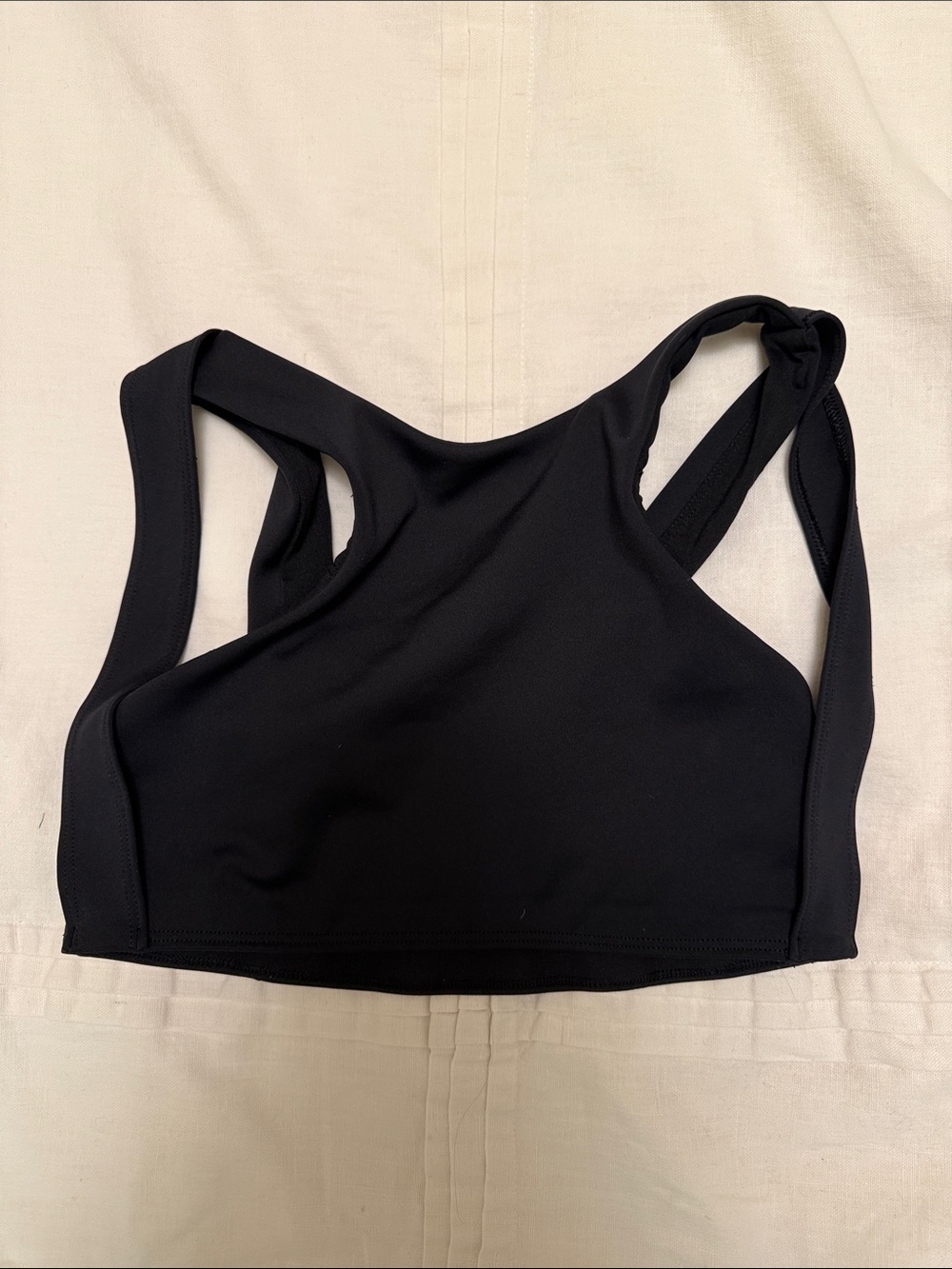 ALO Yoga Black High-Neck Sports Bra
